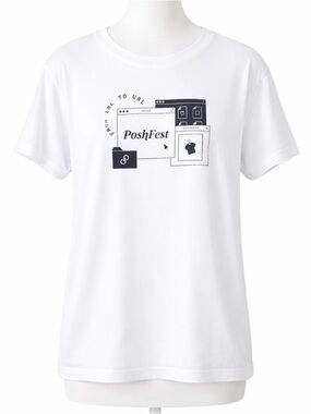 Poshmark POSHFEST 2020 White Tshirt Size Large